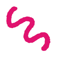 Line Curve Vector Flat Illustration Organic Line Magenta 일러스트 상징물 디자인 벡터 귀엽다 디자인 라인