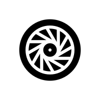 turbine Glyph icon 