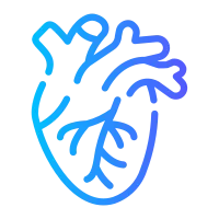 heart Line Gradient icon 