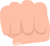 Fist hand gesture