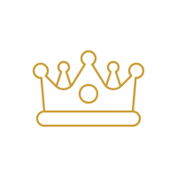 Gold Crown Royal King Logo