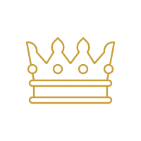 Gold Crown Royal King Logo
