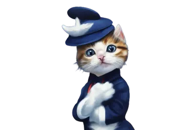 Lady cat1