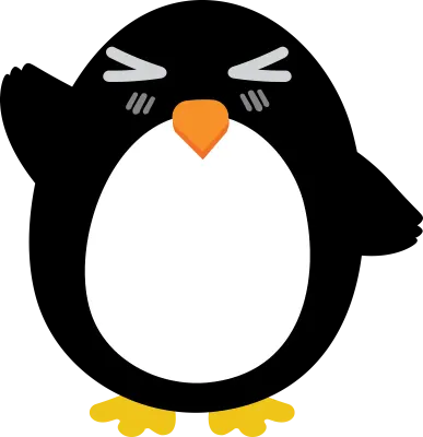 cute penguin