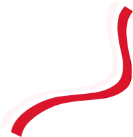 Red and White Vector Flag Floating Ribbon