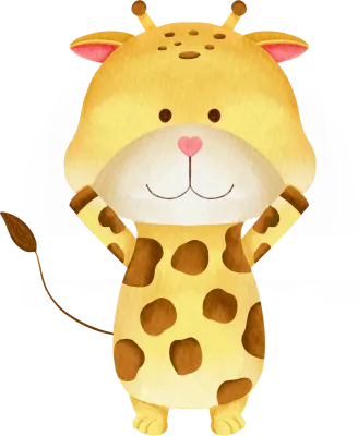 watercolor Giraffe