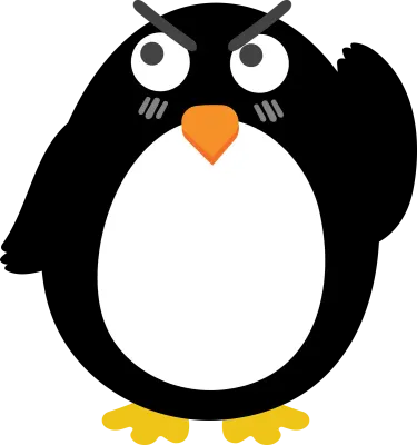 cute penguin