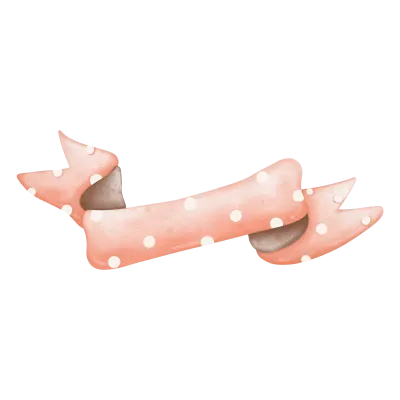 watercolor ribbon banner, Hand Drawn Illustration