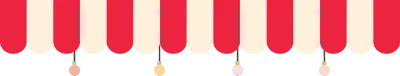 카페 어닝 일러스트