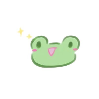 Cute frog