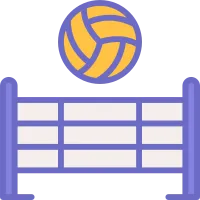 volleyball icon for your website design, logo, app, UI. 