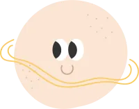 Cute cartoon doodle illustration