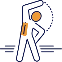 Exercise Workout Simple Filled Line Icon