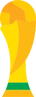 world cup modern line style icon
