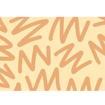 Zigzag lines doodle background illustration