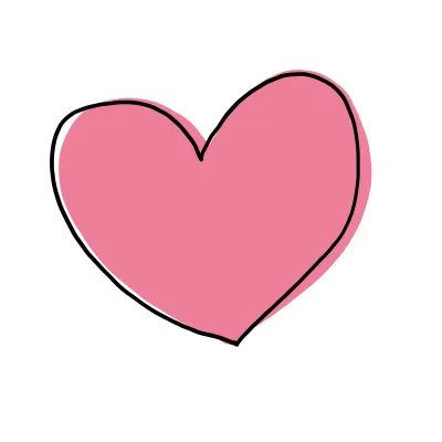 Free pink heart