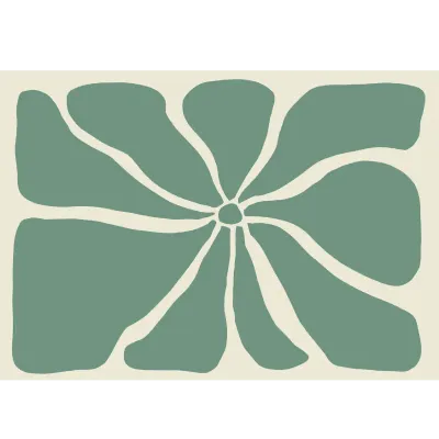 Abstract flower background illustration
