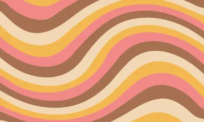 4. Retro Groovy Background