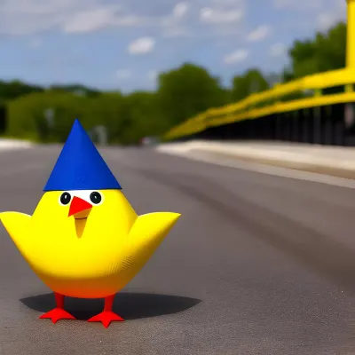 chicken cartoon  3D