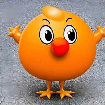 chicken cartoon  3D