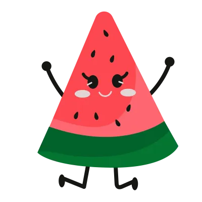happy watermelon