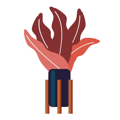 flower and plant