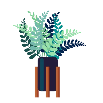 flower and plant