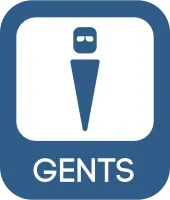Cute Creative Toilet Signage Restroom Icon
