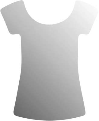 Ladies TShirt Clothing Outfit Mockup Illustration