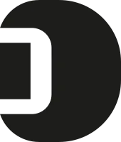 Line letter D logo design no7