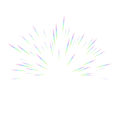 fireworks in pastel colors