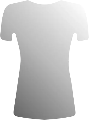 Ladies TShirt Clothing Outfit Mockup Illustration