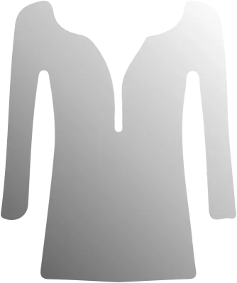 Ladies TShirt Clothing Outfit Mockup Illustration