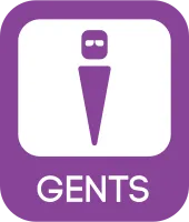 Cute Creative Toilet Signage Restroom Icon