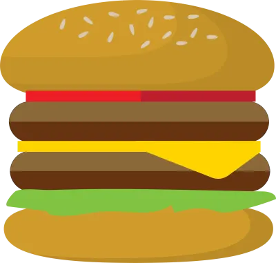 Hamburger icon. Vector illustration in flat style.