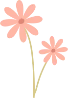 Pink Flower Icon
