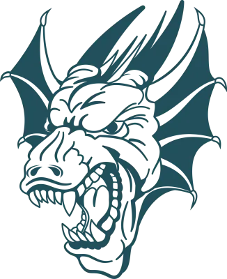 dragon logo vector illustrations design icon template