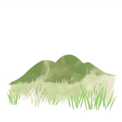 일러스트 잔디배경, 풀 배경,풀,산배경,grass illust