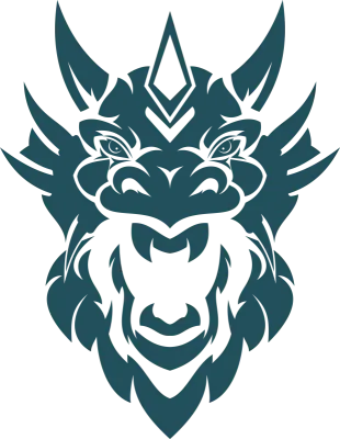 dragon logo vector illustrations design icon template
