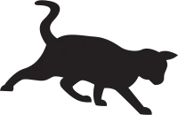 Cat silhouette