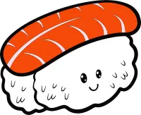 japan sushi food illustrations