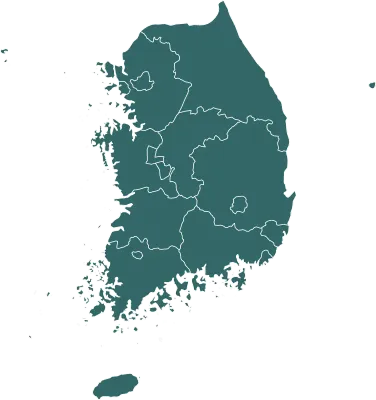 South Korea Map