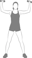 Female Do Yoga Pose.
