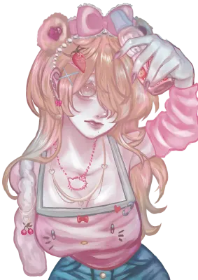 Y2K pink bear