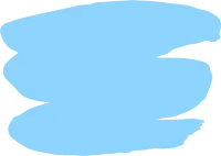 Blue abstract brush