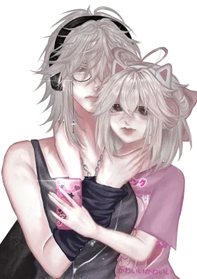 Couple anime girl