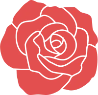 rose valentine love icon