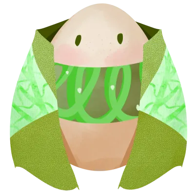 Mr.Egg Green