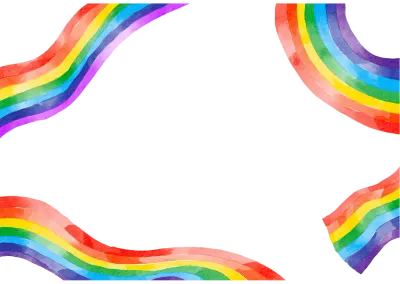 Rainbow flag watercolor background.LGBT  Pride month watercolor texture concept