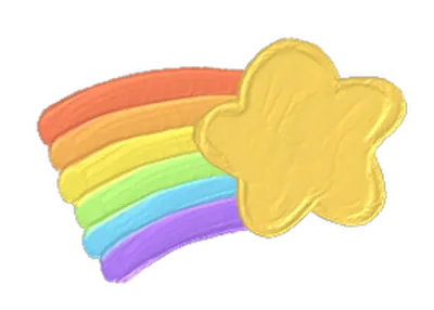 Rainbow star